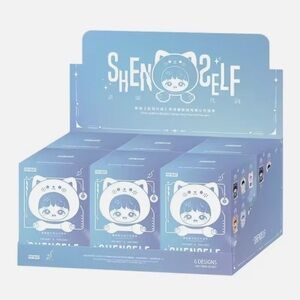 Authentic Popmart. Zhou Shen ShenSelf vinyl plush pendants.Sealed case. Sold out